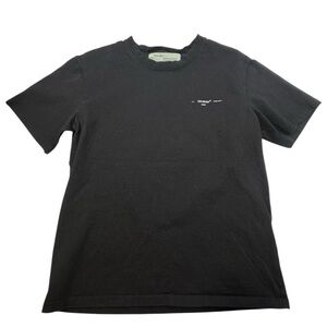 Off-White™ T-Shirt Men's Size Small Black Casual Spring Summer 2013 Streetwear